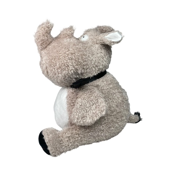Sandra Boynton Rhinoceros 12” Gray Stuffed Plush Rhino Kohls Cares - Picture 4 of 9